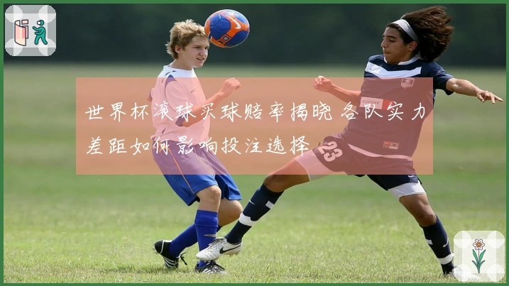 世界杯滚球买球赔率揭晓 各队实力差距如何影响投注选择